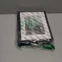 upsimples 9x12 Picture Frame Set of 5, Display Pictures 6x8 with Mat or 9 x 12 Without, Wall Gallery Photo Frames, Black