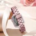 Metal Band Compatible with Apple Watch Bands 40mm 38mm 41mm 44mm 42mm 49mm 45mm for Women, Thin Stainless Steel Replacement Chain Straps for iWatch Ultra SE SE2 Series 9 8 7 6 5 4 3 2 1 (Rose