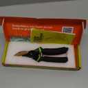 Ultra Sharp Japanese Steel Pruning Shears - Cuts 3X Easier, Weak Hand Arthritis Clippers, Rust-Resistant Titanium Coated Pruner, Effortlessly Cuts 3/4 Inch