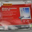Frost King V73/9H Indoor Shrink Window Kit 42 62-Inch, Clear, 9-Pack