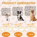 Puppy Pads with Pheromones, Washable Puppy Pee Pads for Dogs & Cats -Leak & Odor Proof, Non-Slip Base Training Pads for Home & Travel, Easy to Clean & Reusable (Medium: 27.5" 31.5")