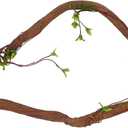 Artificial Hanging Vine Plant Faux Cane Vine Buds for Home Wedding Garden Wall Decor Easy Care Decoration