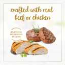 Purina Fancy Feast Chicken and Beef Classic Pate Collection Grain Free Wet Cat Food Variety Pack - (Pack of 24) 3 Oz. Pull-Top Cans