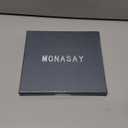 MONASAY Wallet Case Fit for Samsung Galaxy S24+ Plus 5G, [Lens & Glass Screen Protector Included] [RFID Blocking] Flip Folio Leather Cell Phone Cover with Credit Card Holder6.7 inch, Mint