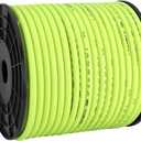 Flexzilla Pro Air Hose, Bulk Plastic Spool, 3/8 in. x 250 ft, Heavy Duty, Lightweight, Hybrid, ZillaGreen - HFZ38250YW