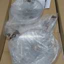 Kitchen Academy Induction Cookware Sets - 12 Piece Cooking Pan Set, Granite Black Nonstick Pots and Pans Set