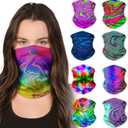 Sojourner Neck Gaiter, Bandana, Buff (9 Pack) - Face Cover for Men, Women, and Teens - Neck Warmer UV Sun Protection Gator