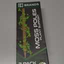 2 Pack 48'' Bendable Moss Pole Monstera Plant Support for Climbing Indoor Plants - Stakes for Potted Climbers - Tall Sticks Indoor Trellis for Houseplants - Accessories for Monstera Pot