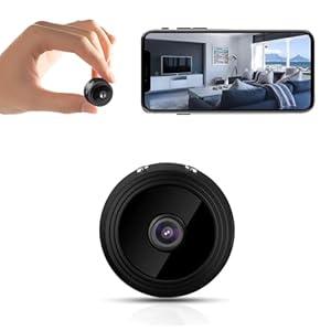 Hidden Cameras -WiFi Wireless -Nanny Cam -1080P HD Security Camera-Best Mini -Car Cameras for Surveillance-Surveillance Camera with Motion Detection and Night Vision-NMA