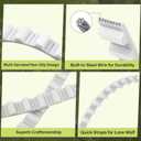 2PCS Traction Belts Climber Tree Stand Straps Replacement Straps for Lone Wolf Tree Stands Climber (61" Long)