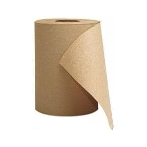 Gen 1804 8" Kraft Hardwound Towel 12/Case 300' Roll GEN 1804