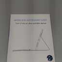 Harvopu Compatible for iPad 11th 10th Generation Case with Keyboard, Folio Cover with Pencil Holder, Multi-Touch Trackpad, 7 Color Backlit, Detachable Keyboard for iPad (A16) 11th/10th Gen (Navy Blue)