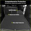 Floor Mats for 2025 2026 Tesla Model Y Juniper, 8PCS All Weather Full Set Cargo Liners Accessories, 3D TPE Odorless Floor Mat Trunk Frunk Rear Well Mats Custom for 5-Seater(Not Fit 7Seat)