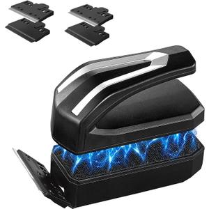 Carefree Fish Aquarium Super Powerful Magnetic Cleaner with 4 Algae Scrapers for Glass Fish Tank Magnet Brush Floating S+(Plus)