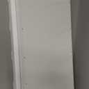 Nicetree Mirror Jewelry Cabinet, Jewelry Armoire with Full Length Mirror, Mirror with Jewelry Storage Wall/Door Mounted, Lockable Jewelry Armoire Organizer, White