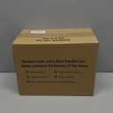 6 Pack Brushed Gold Door Handles, Interior Door Knob Heavy Duty, Flat Square Privacy Door Locks, Keyless Door Leverset for Bedroom and Bathroom