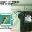 3 x HA SHI Cat Scratch Protector  Furniture Shield Sheets or Sticky Tape, Large Coverage, Pet Safe (Single-Sided)