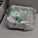 Non-Stick Disposable Air Fryer Aluminum Foil Liners Square 50PCS, Oil-Proof Aluminum Foil Tin Box Also for Steamer Basket Instant Pot Oven & Grill (6 * 6 Inch-Square)