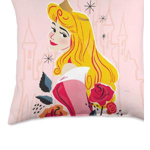 Disney Princess Aurora Sleeping Beauty Soft Pink Throw Pillow, 16*15 in