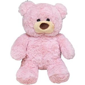 10inch Teddy Bear Stuffed Animal, Soft Teddy Bear Plushie Toys, Birthday Christmas Valentine's Day Gifts for Kid Boys Girls (Pink)