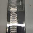 AGIS01 Titanium Band Compatible with Apple Watch Ultra 3/2/1 49mm, Series 11/10 46mm - Military-Grade DLC Coating, Scratch Resistant & Durable Adjustable Strap for Men (AGIS01 Max| Folding Clasp | Titanium)