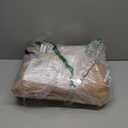 ULTCOVER Rectangular Patio Heavy Duty Table Cover  600D Tough Canvas Waterproof Outdoor Dining Table and Chairs General Purpose Furniture Cover Size 111L x 74W x 28H inch