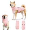 Dog Anxiety Calming Vest Adjustable Turtleneck Thunder Shirt Jacket for Fireworks, Separation, Vet Visits, Pet Hoodie for Large Medium Dogs