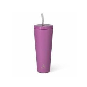 Manna Axel Tumbler & Straw 26oz Purple Stainless Steel New Cup Sealed