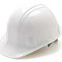 Pyramex Safety Products HP14110 Sl Series 4 Pt. Ratchet Suspension Hard Hat, White