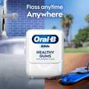 Oral-B Glide Healthy gums, unflavored floss 50M (Pack of 6)