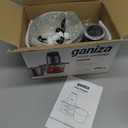 GANIZA Food Processors, Electric Food Chopper with Meat Grinder & Vegetable Chopper - 2 Bowls (8 Cup+8 Cup) with Powerful 450W Copper Motor - Includes 2 Sets of Bi-Level Blades for Fruits/Meat/Nuts (Black)