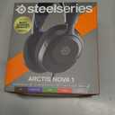 SteelSeries Arctis Nova 1 MultiSystem Gaming Headset — HiFi Drivers — 360° Spatial Audio — Comfort Design — Durable — Ultra Lightweight — NoiseCancelling Mic — PC, PS5/PS4, Switch, Xbox  Black