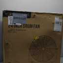 24 Inch High Velocity Floor Fan, 3-Speed Industrial Shop Fan, High Velocity Heavy Duty Metal Fan for Workshop, Garage,Warehouse,Factory