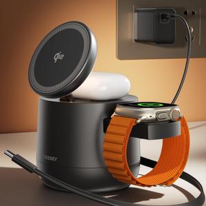 THREEKEY 4-in-1 MAG WIRELESS CHARGER