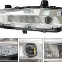 labwork Replacement for Mustang 2018-2022 Right Passenger Side Bumper Front Fog Turn Signal Light FO2521197 JR3Z13200B