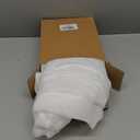 Hiasan White Sheer Curtains 96 Inches Long with Tiebacks, Lightweight and Light Filtering Voile Drapes Extra Long Grommet Window Curtains for Bedroom, Living Room, Patio Door, W52 x L96, 2 Panels