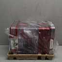 Nostalgia Snow Cone Shaved Ice Machine - Retro Table-Top Slushie Machine Makes 20 Icy Treats - Includes 2 Reusable Plastic Cups & Ice Scoop - Retro Red