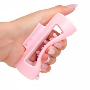 The Original Mello Hair Claw Clip Squishy Claw Clip Made in Korea Patent Pending 30021976 (Pink, Medium)