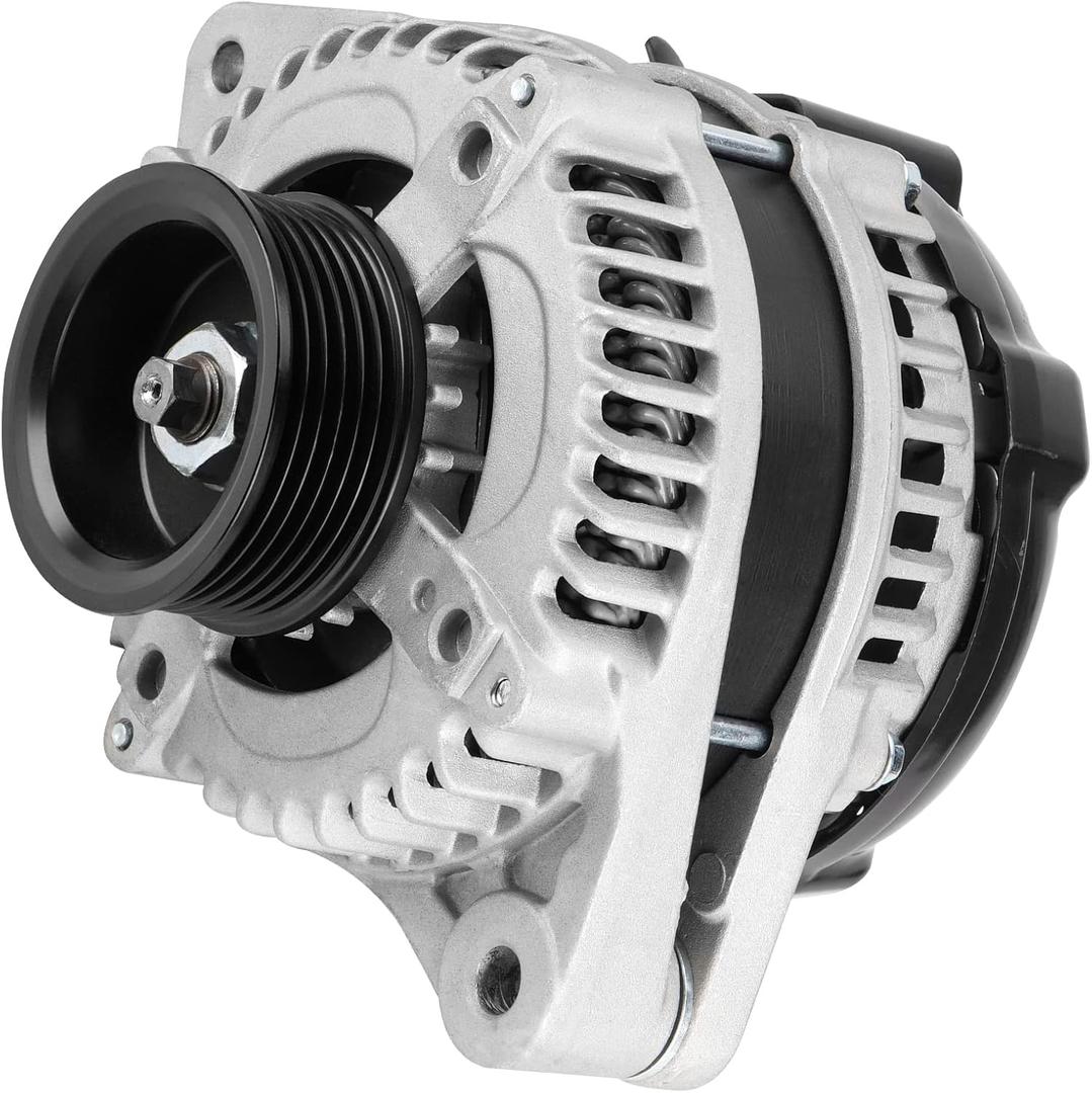 New Alternator for Honda Pilot 3.5L 2012-2015, Odyssey 3.5L 2011-2013, Ridgeline 3.5L 2012-2014, 130Amp Replace# CSJ24, 11573, 290-5582, 104210-1240, 9764219-124, 31100-RV0-A01