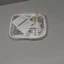 Busiuw Clear Bag for Stadium Events Small Mini Clear Purse Bag for Stadium Concerts Sports Events Festivals, White