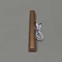 Heated Eyelash Curler, 2 in 1 Eye Lash Curler and Eyebrow Trimmer for Women with 2 Temperature Modes, USB Rechargeable Electric Eyelash Curler, Anti-Burn Design, Ideal Gift for Women(Gold)