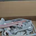 Ingenuity Comfort 2 Go Compact Portable 6-Speed Cushioned Baby Swing with Music, Folds Easy, 0-9 Months 6-20 lbs (Pink Flora the Unicorn)