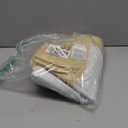 Pioggia Vinyl Tablecloth with Flannel Backing Rectangle Waterproof Oil-Proof Plastic Table Cloth Wipeable PVC Table Cover for Indoor and Outdoor (Beige, 60 x 84 Inch)