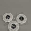 Wireless Interconnected Smoke Carbon Monoxide Detector Battery Powered, Interlinked Combination Smoke and Carbon Monoxide Detector Alarm with Digital Display, Silence Button (White-3)