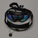 Rantizon Swim Goggles 2 Pack, Wide View Anti Fog&UV Swimming Goggles for Audlt, No Leaking Swim Glasses for Men Women Kids (Large for Adults, Aqua & Birght Rose)