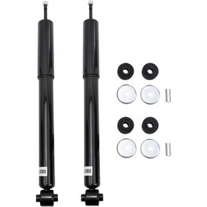 TRQ Rear Shock Absorber Set Compatible with 2011-2016 Scion tC
