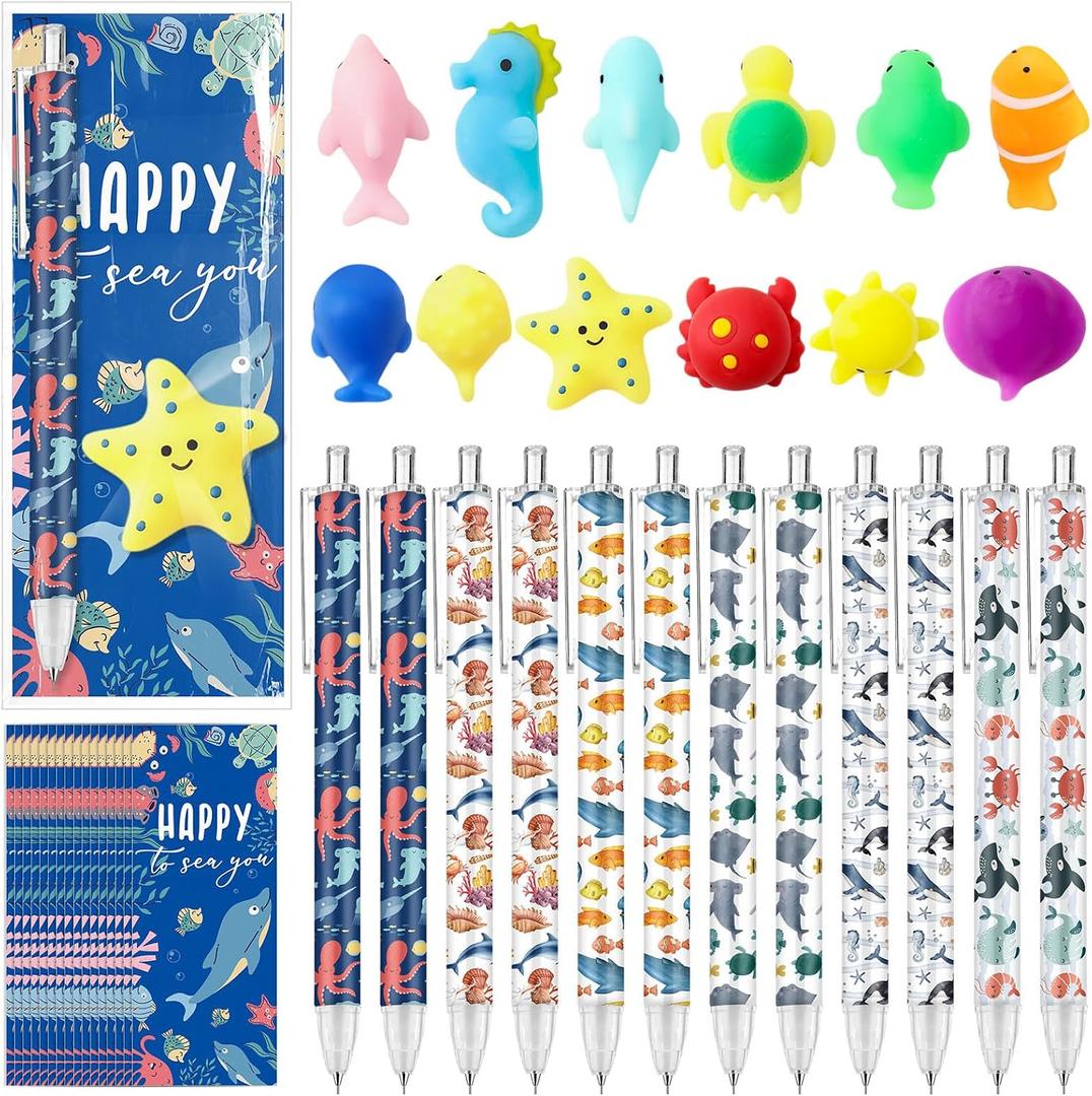 TecUnite 24 Sets Back to School Gift Happy to Sea You Classroom Decor