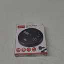 GPX PC332B - Reproductor de CD porttil con proteccin antideslizante, radio FM y auriculares estreo, color negro