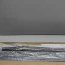 Updated Handrails for Outdoor Steps, 2-3 Steps Wrought Iron Stair Railing with Fence, Flexible Exterior Hand Railing for Concrete or Wooden Stairs, Black Transitional Handrails with Installation Kit