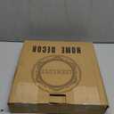 Set of 12 Gold Charger Plates with Beaded. 13" Reusable Plastic Table Chargers for Dinner Plates